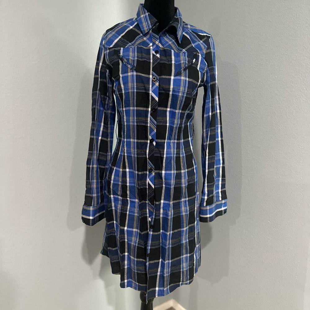 NWT Lux shirt dress size M
